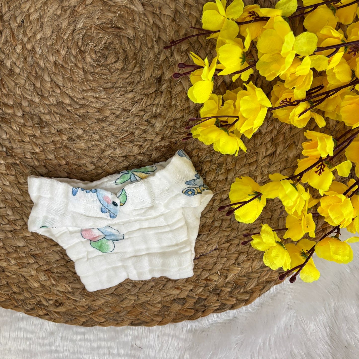 Muslin 6 layer Premium Nappy