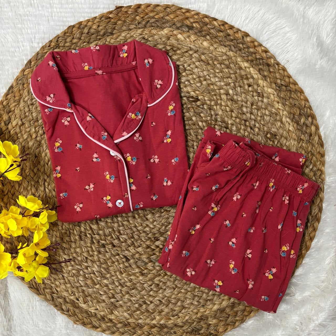 Women's collar night suit JP01