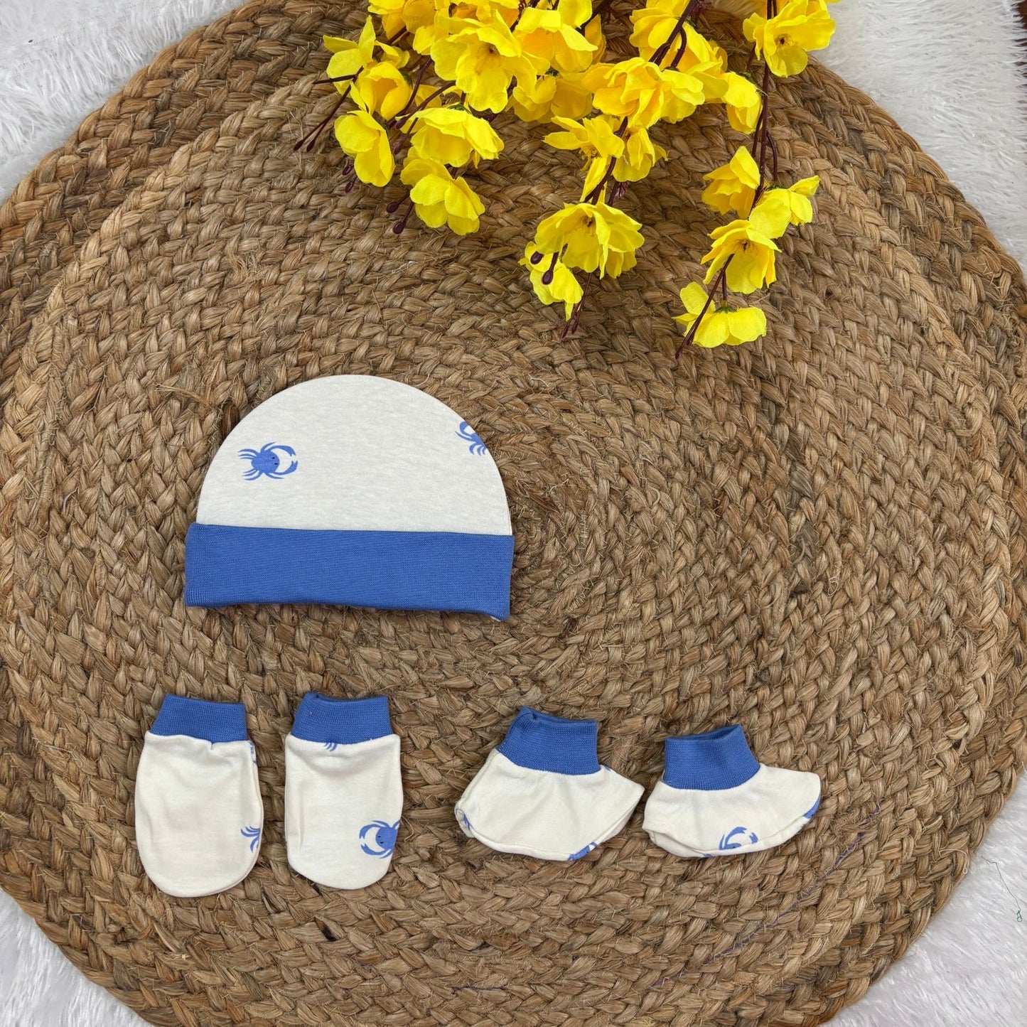 Cap Mitten and Booties Set MN01