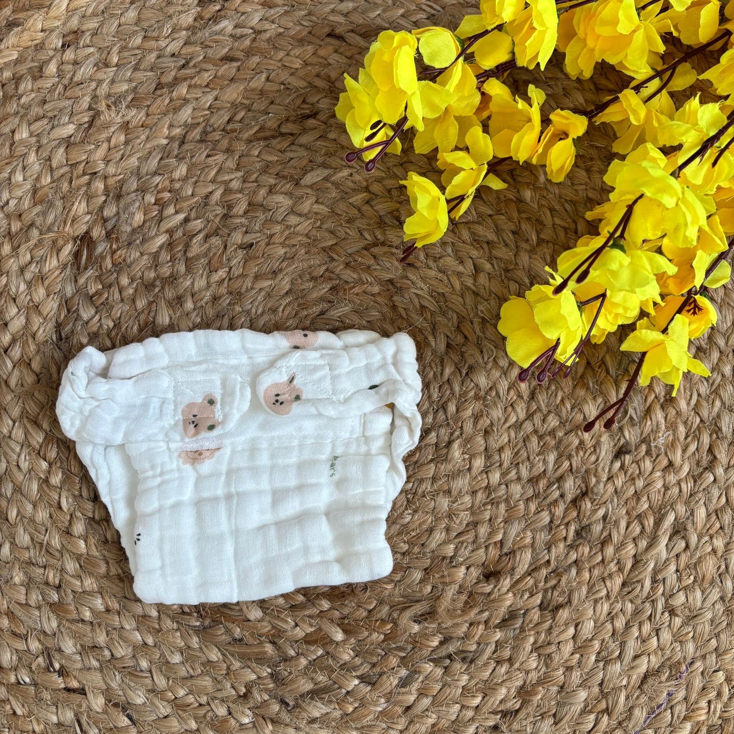 Muslin 6 layer Premium Nappy