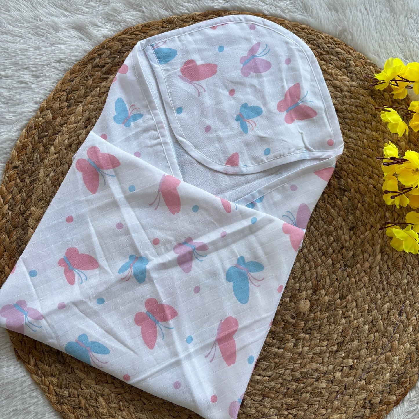 Baby muslin premium cap towel MN01