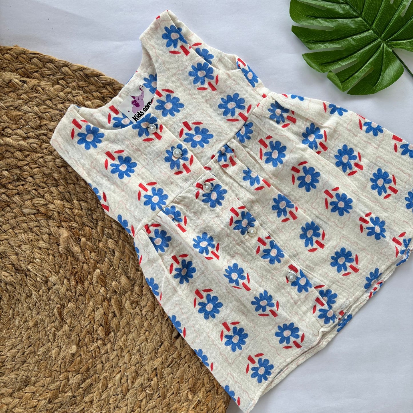 Muslin Frocks Double Layer Premium Quality MN01