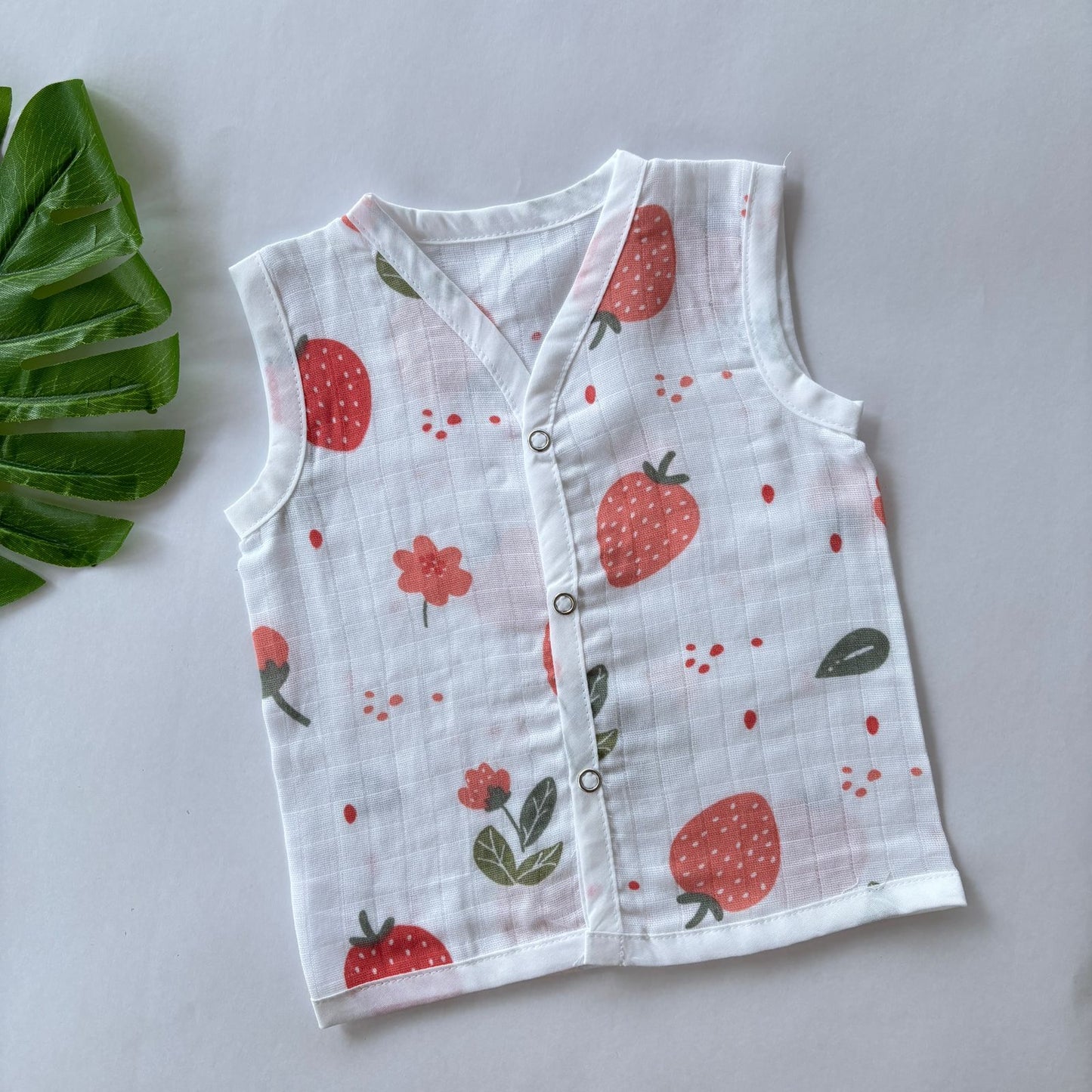 Muslin Button jablas MN01