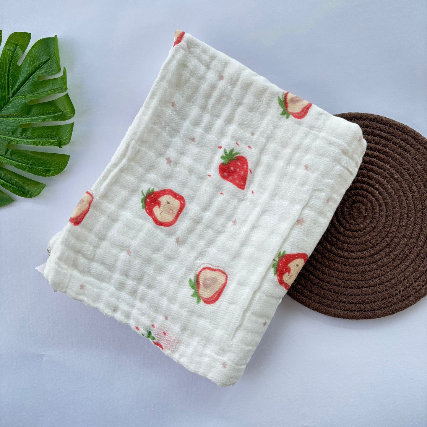 Muslin Crinkled 6 Layer Bath Towel MN01