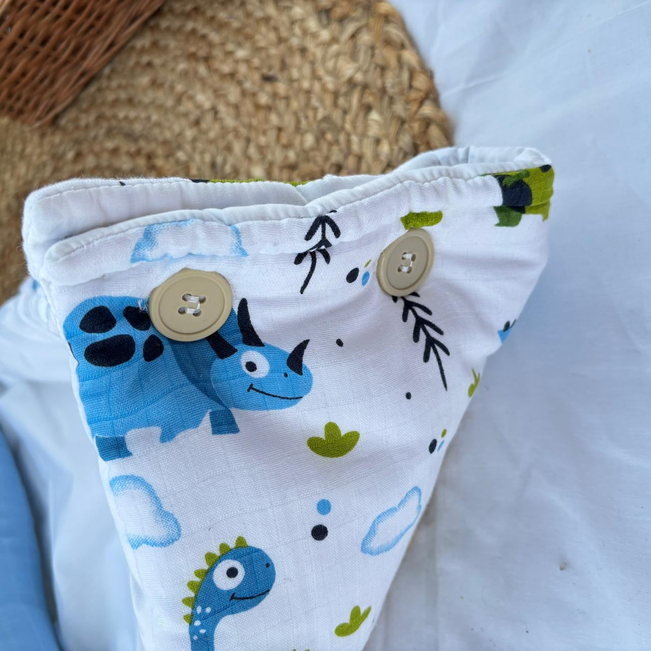 Baby Muslin Carry Bed Dino MN01
