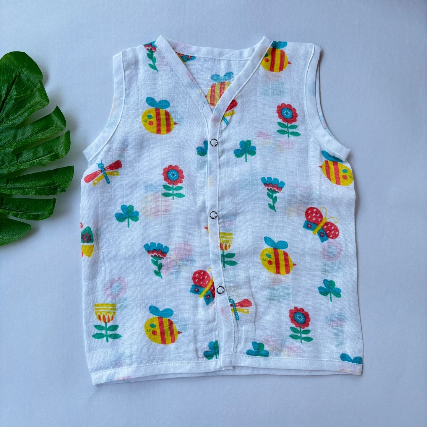 Muslin Button jablas MN01