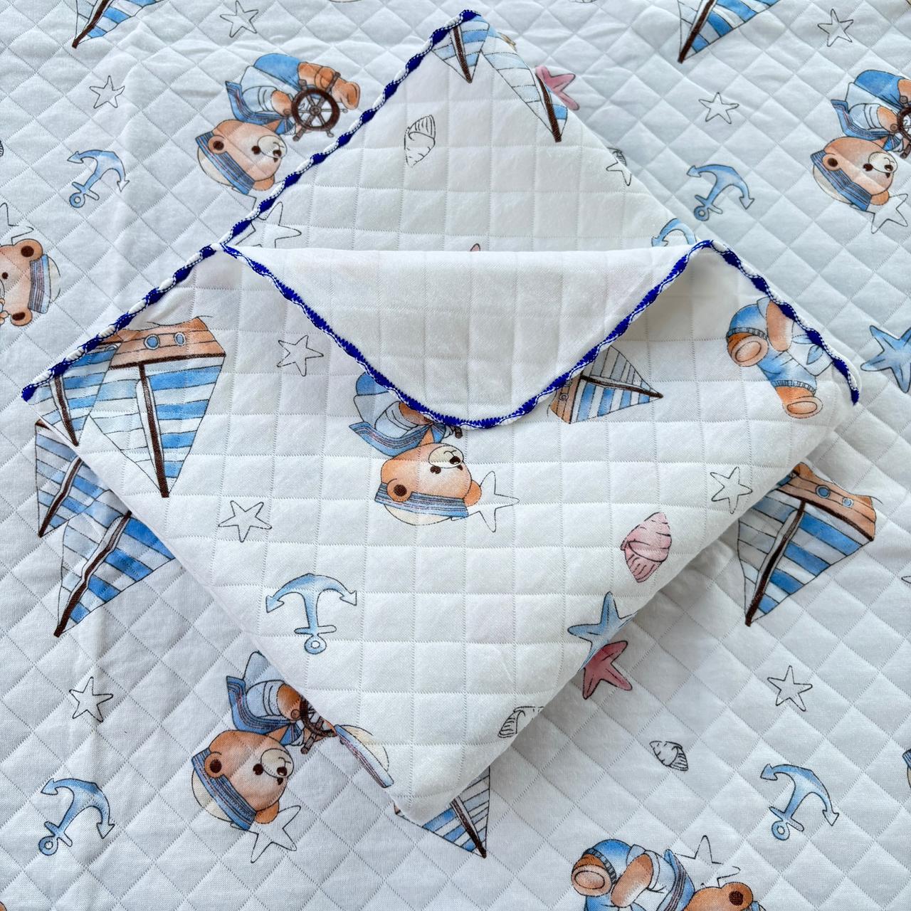 2 layer Muslin Receiving Blanket / Swaddle