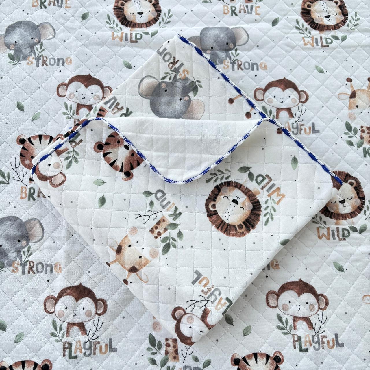 2 layer Muslin Receiving Blanket / Swaddle