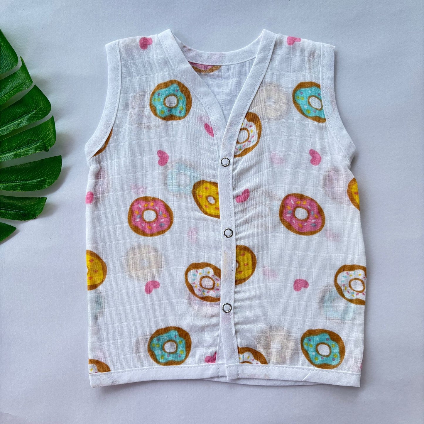 Muslin Button jablas MN01