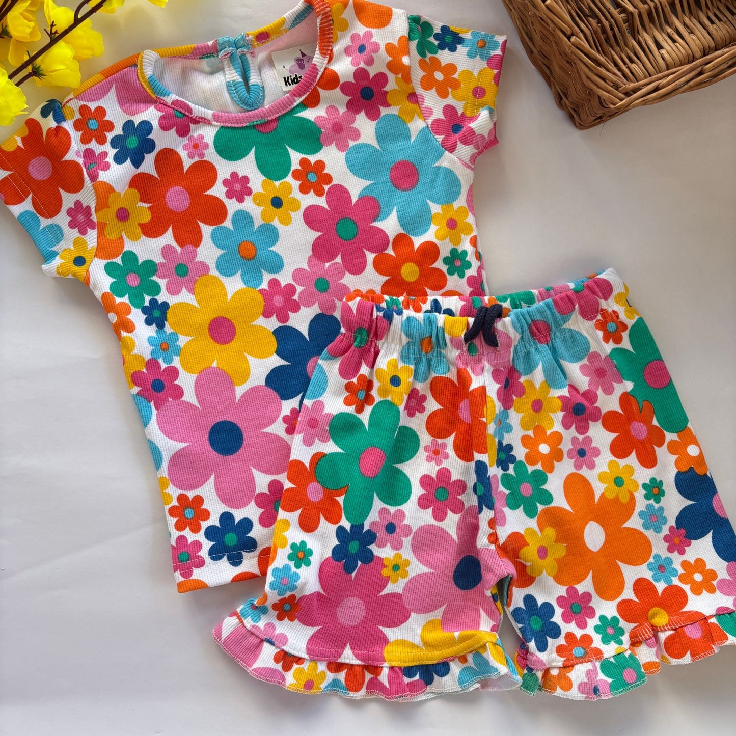 Girls Fancy shorts set SF03