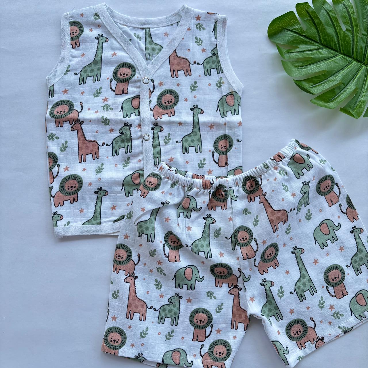 Premium Muslin co-ord set MN01
