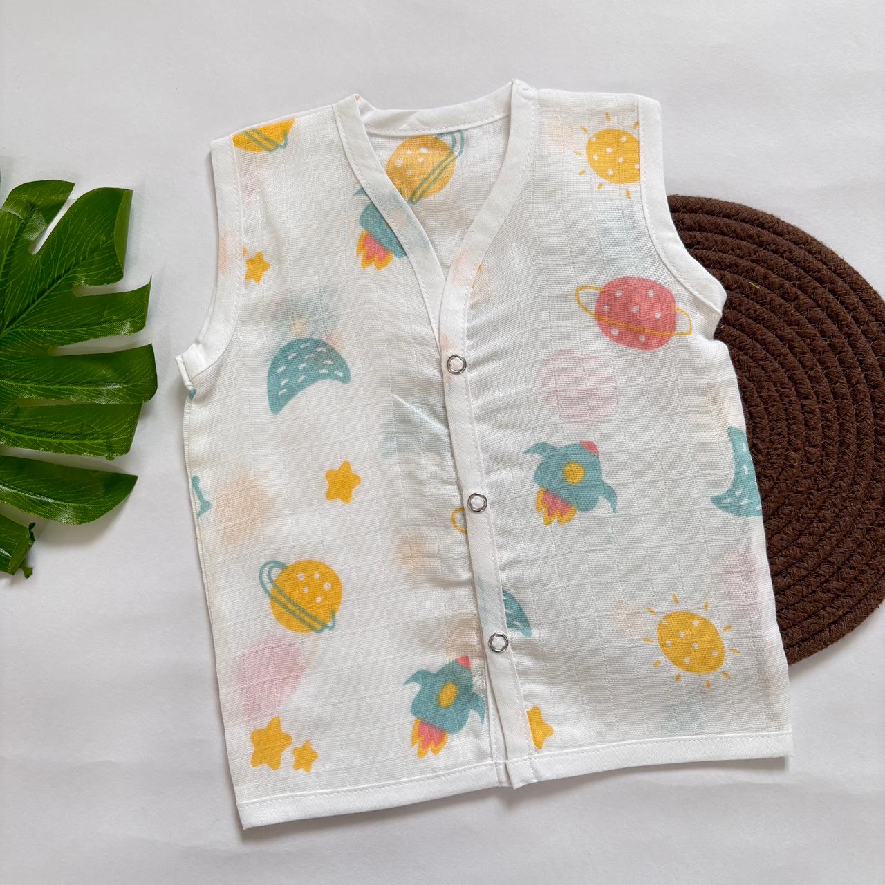 Muslin Button jablas MN01