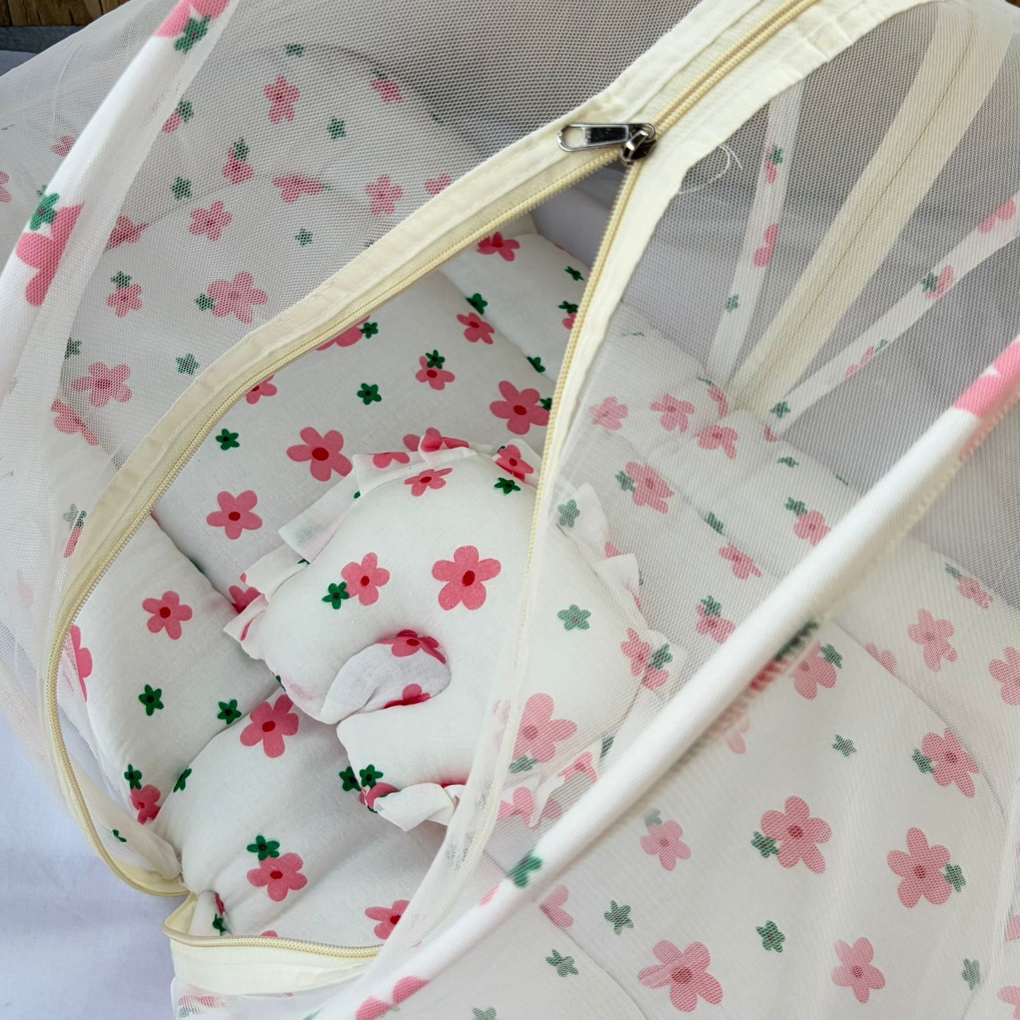 Baby Crinkled Muslin Mosquito Net Bed MN01