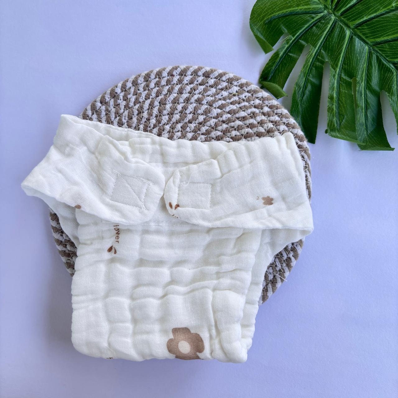 Muslin 6 layer Premium Nappy