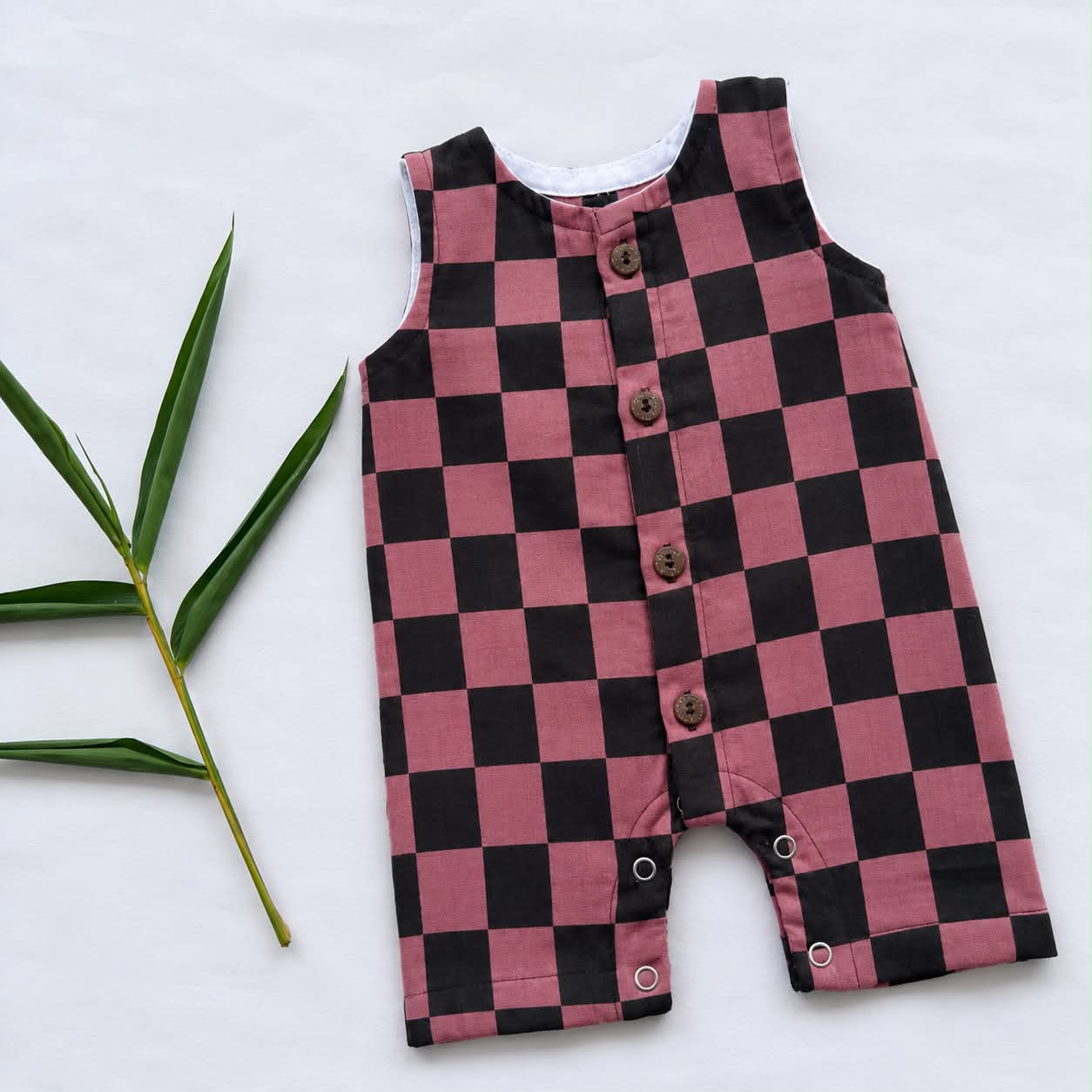 Baby Muslin Sleeveless Romper