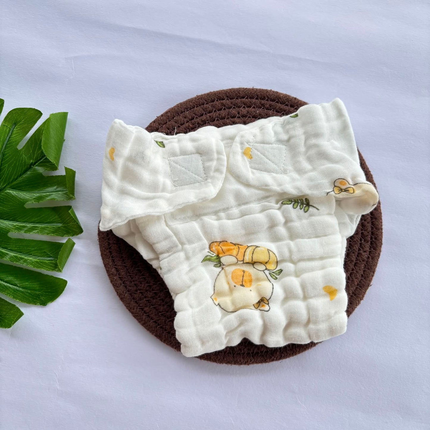 Muslin 6 layer Premium Nappy