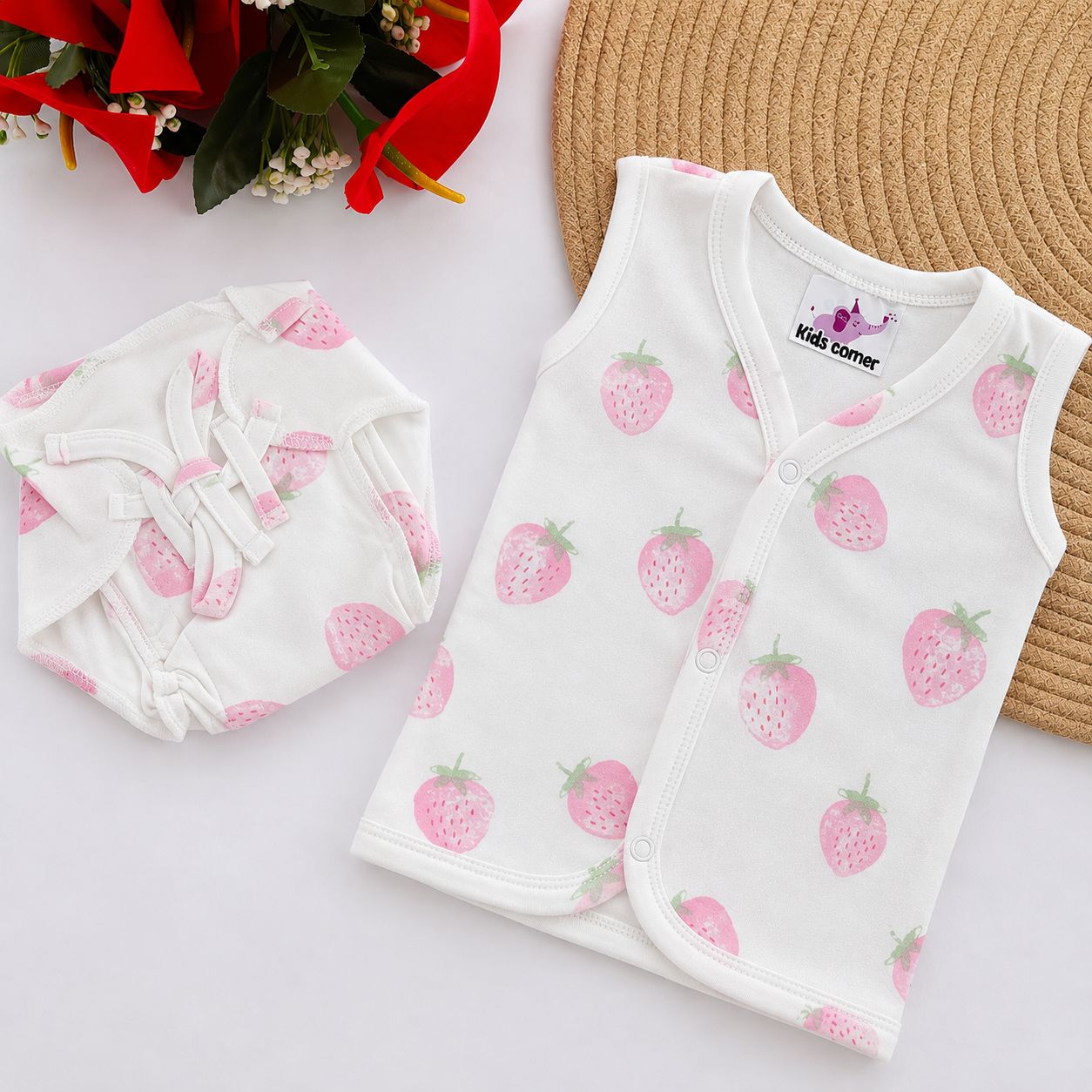 Premium Button jabla and Nappy set MN01