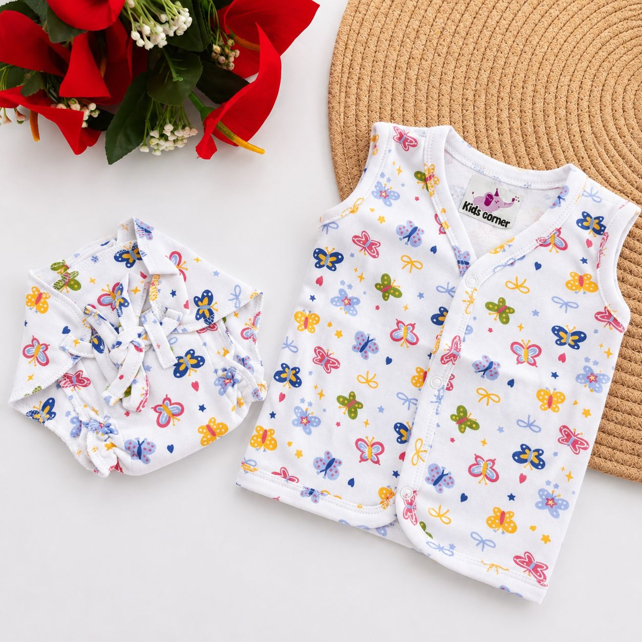 Premium Button jabla and Nappy set MN01