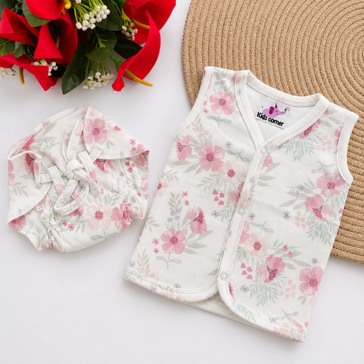 Premium Button jabla and Nappy set MN01