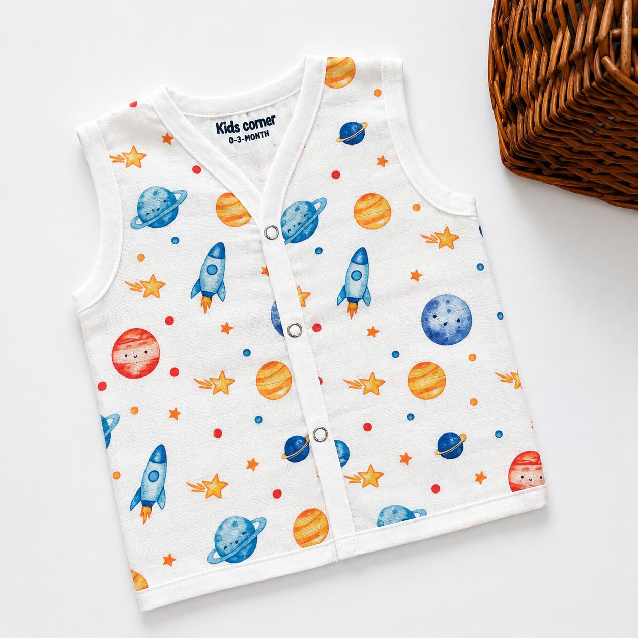 Muslin Button jablas MN01