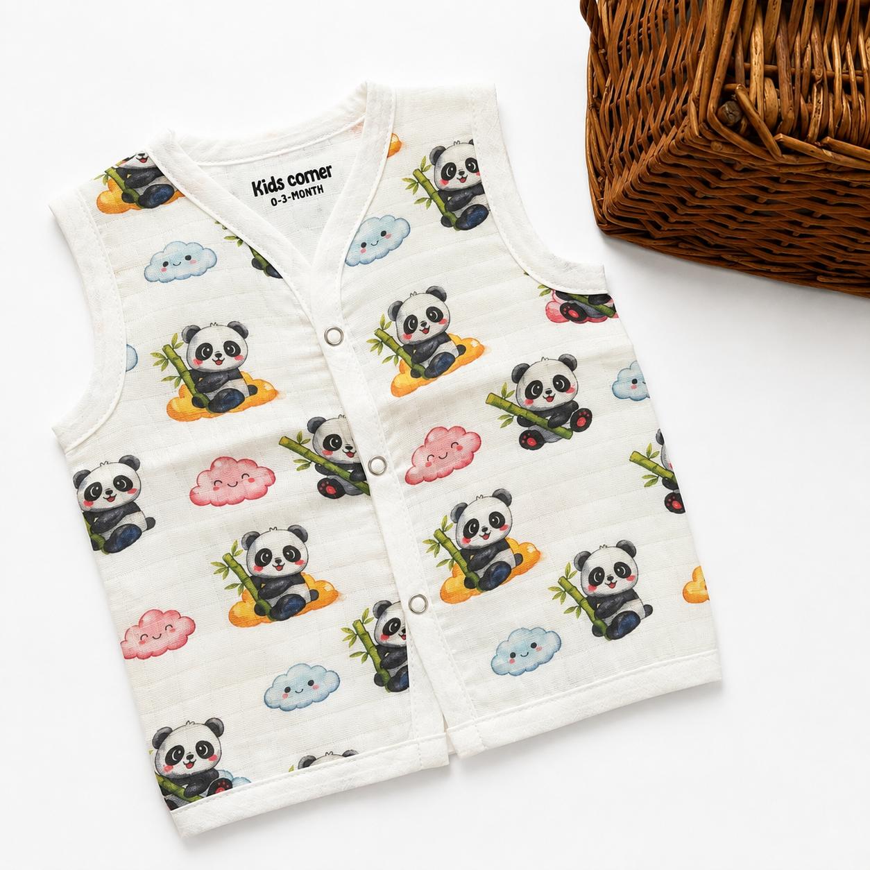Muslin Button jablas MN01