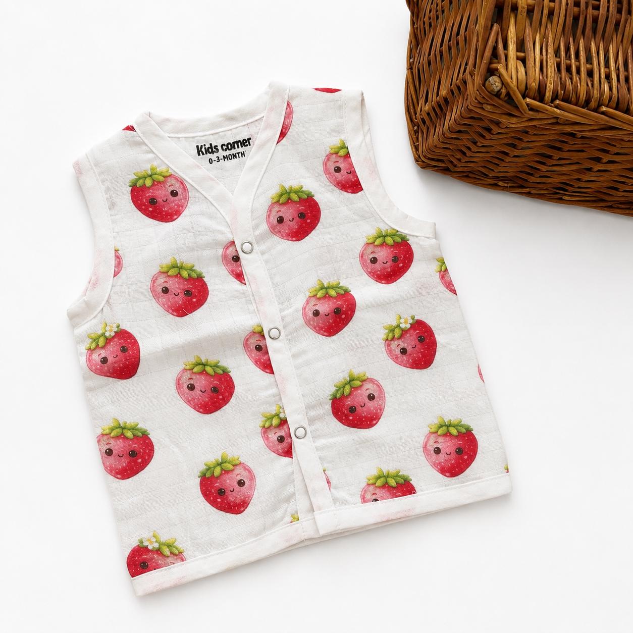 Muslin Button jablas MN01