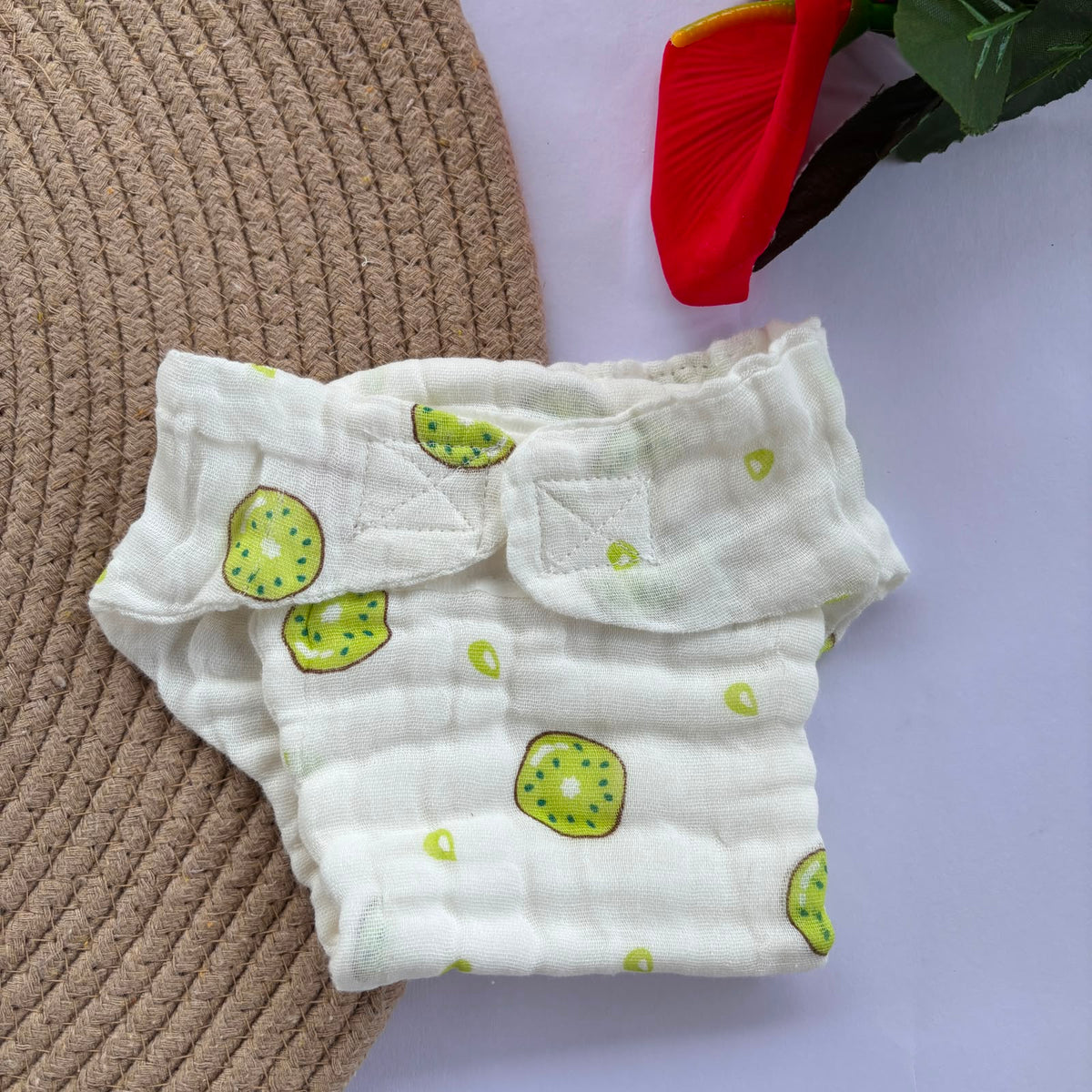 Muslin 6 layer Premium Nappy