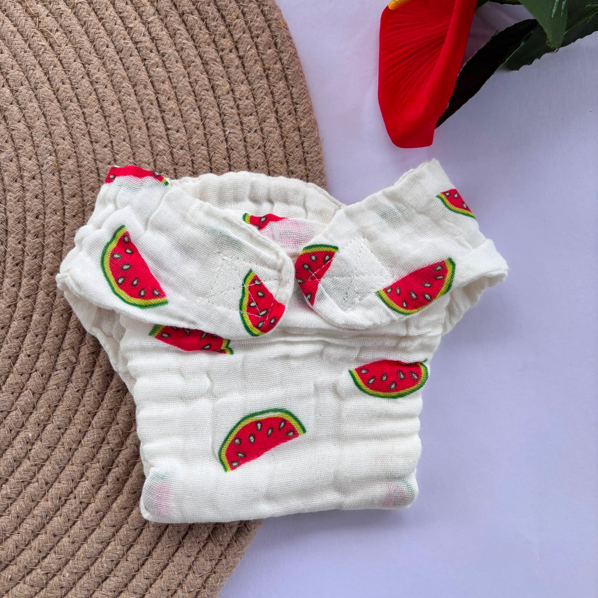 Muslin 6 layer Premium Nappy