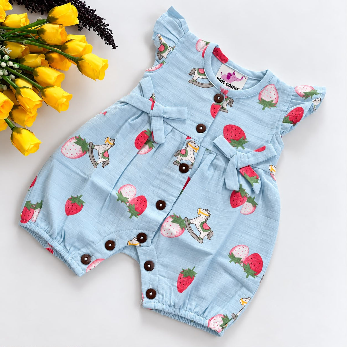 Muslin Rompers MN01