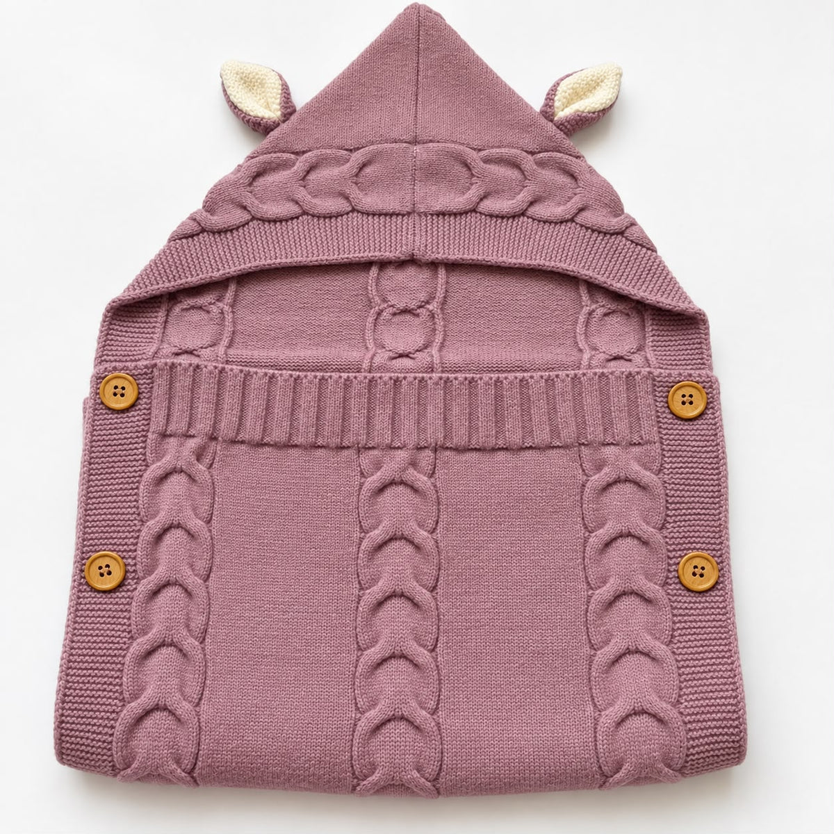 Premium Woollen Baby Sleeping Bag With Hood