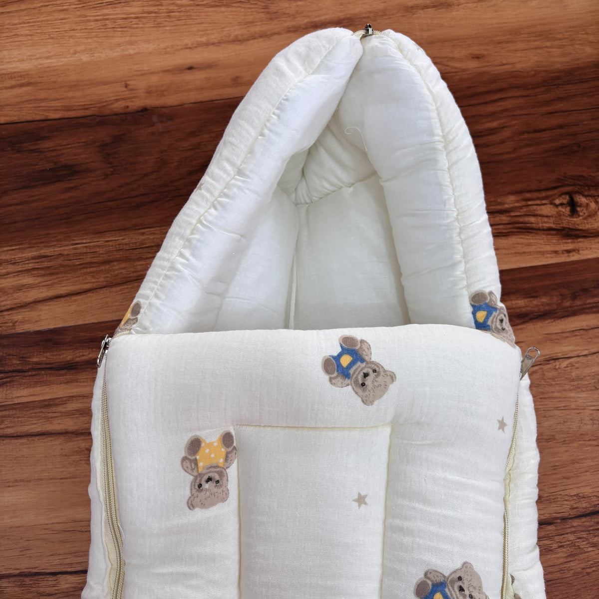 Baby Crinkled Muslin Carry Bed MN01