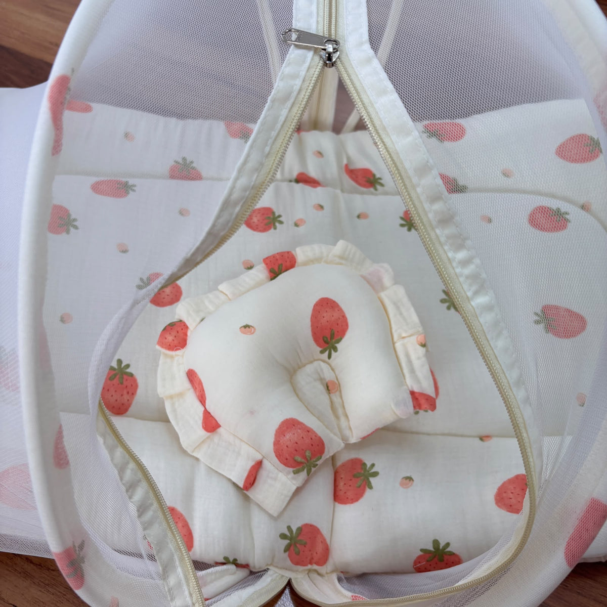 Baby Crinkled Muslin Mosquito Net Bed