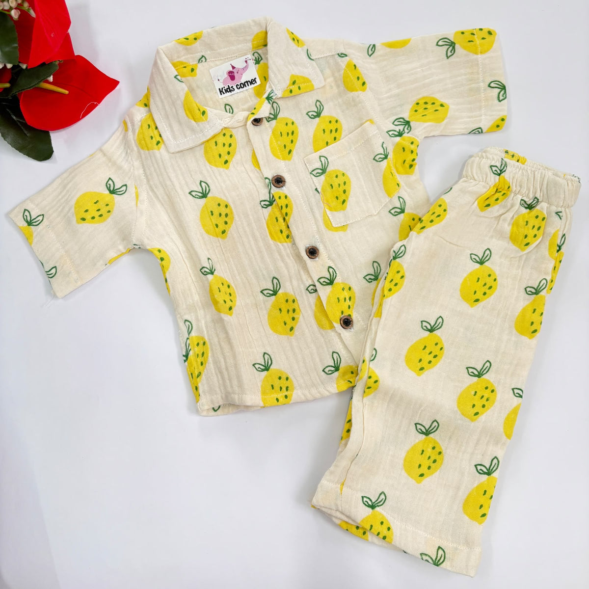 Muslin Full Sleeve Pant co-ord set DL01