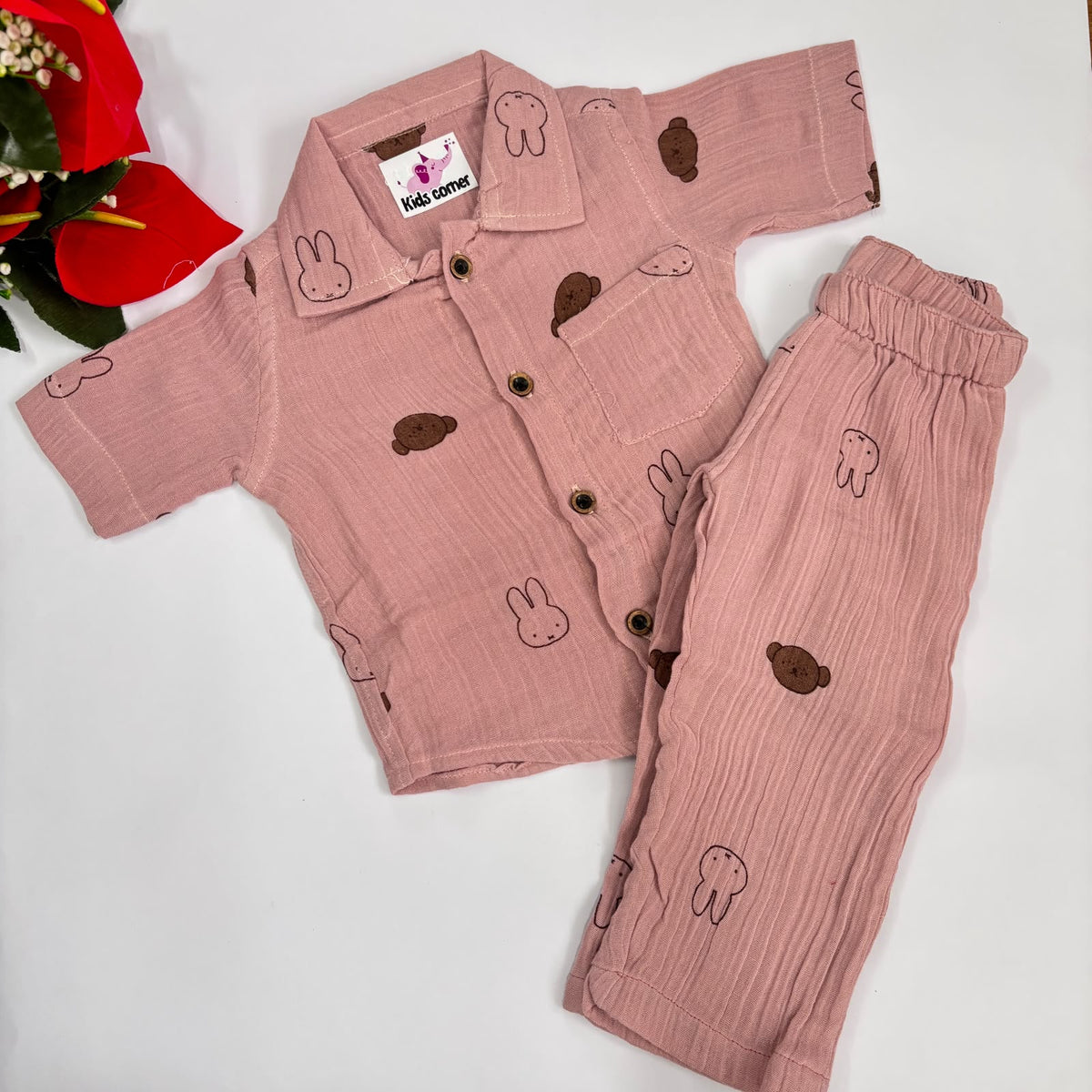 Muslin Full Sleeve Pant co-ord set DL01