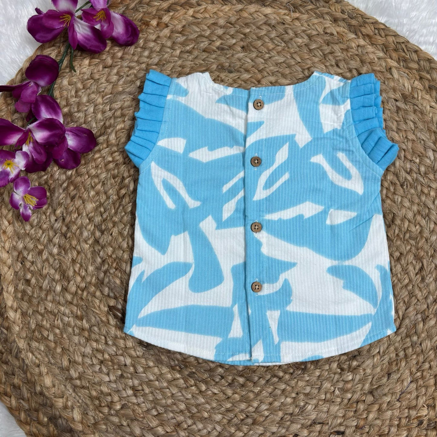 Girls Cotton Pant Co-ord Set
