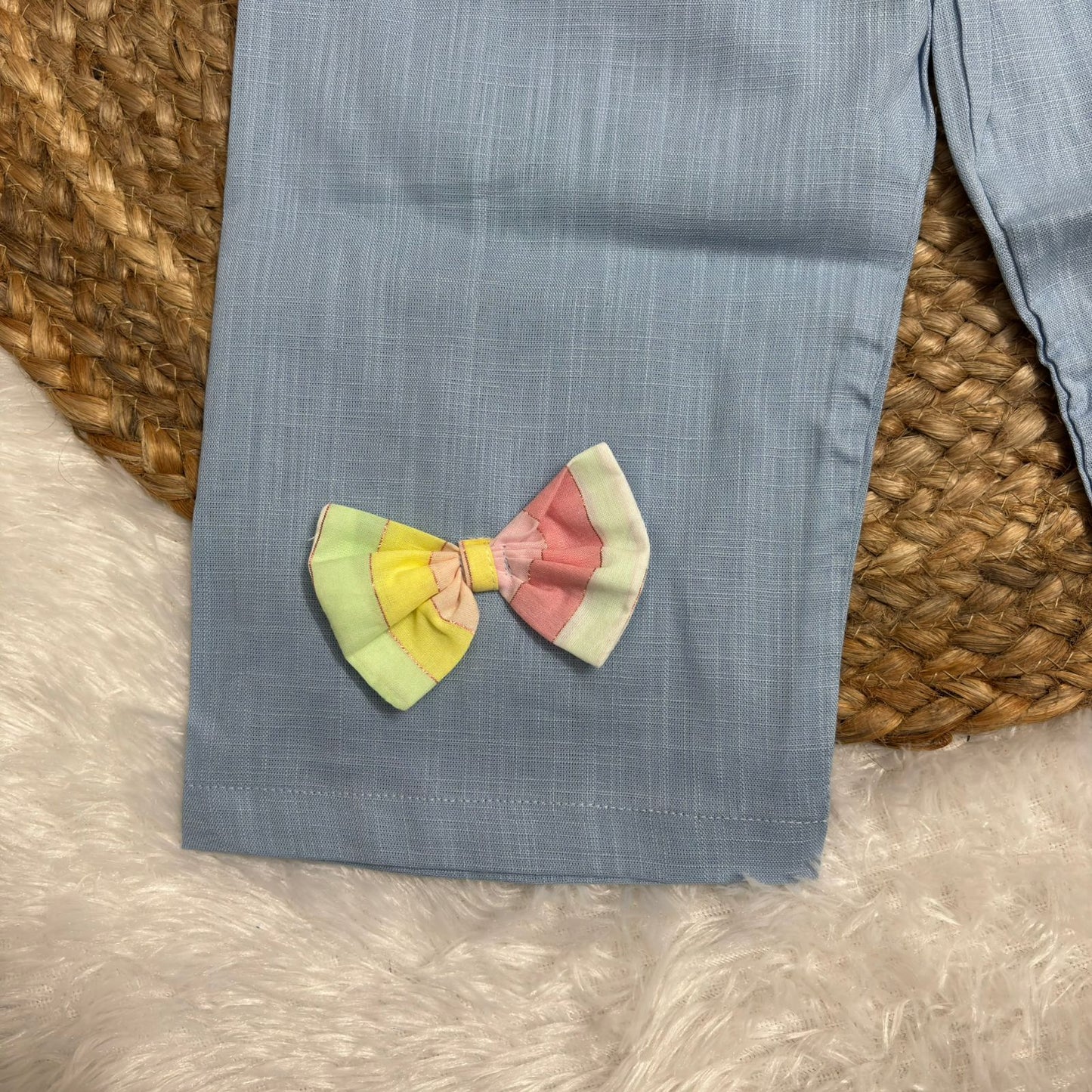 Girls Cotton Pant Co-ord Set