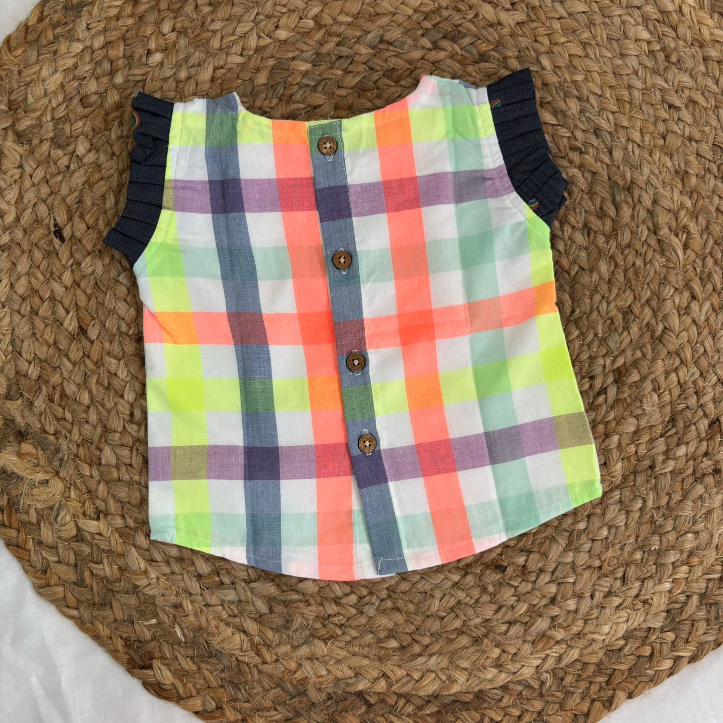 Girls Cotton Pant Co-ord Set