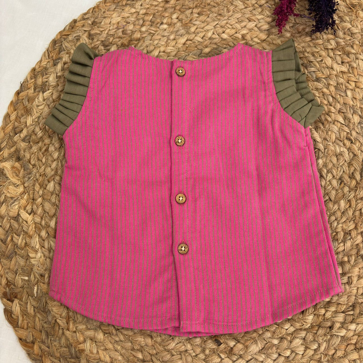 Girls Cotton Pant Co-ord Set