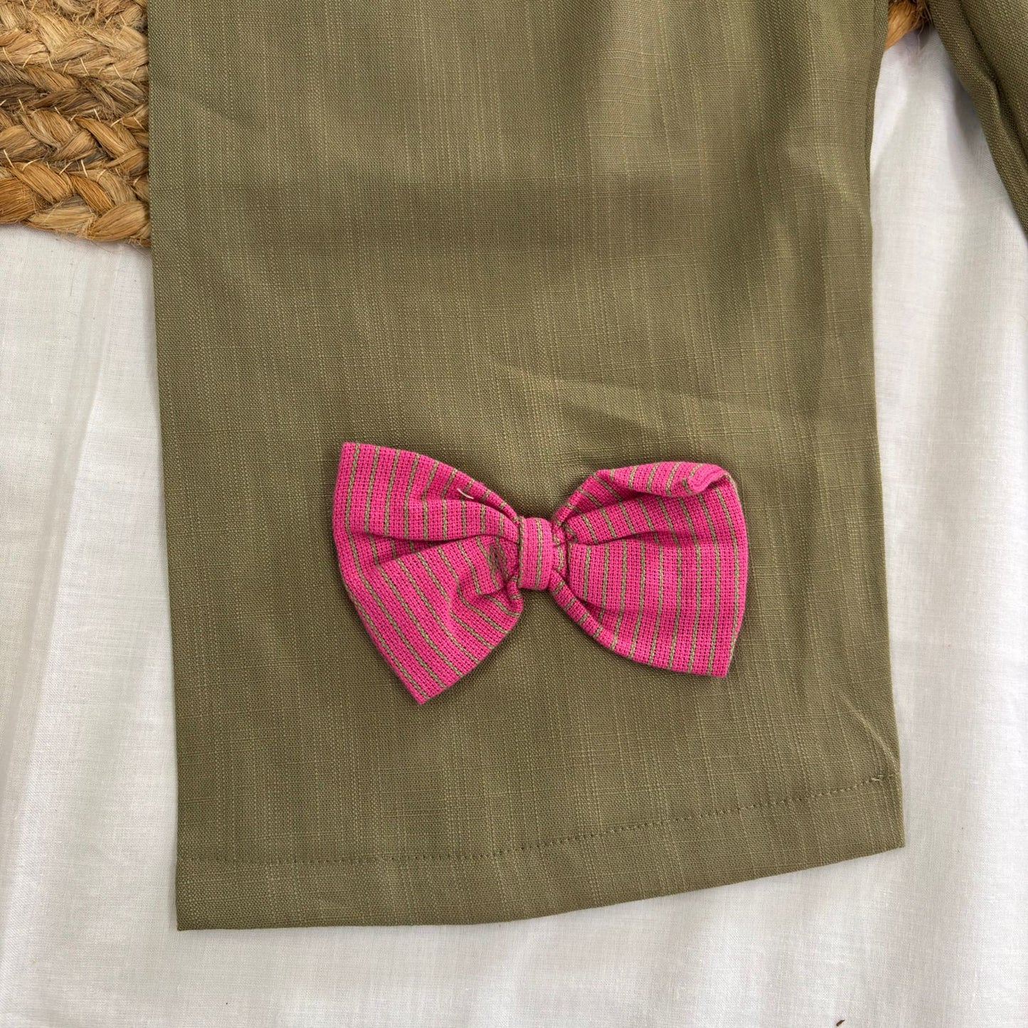Girls Cotton Pant Co-ord Set