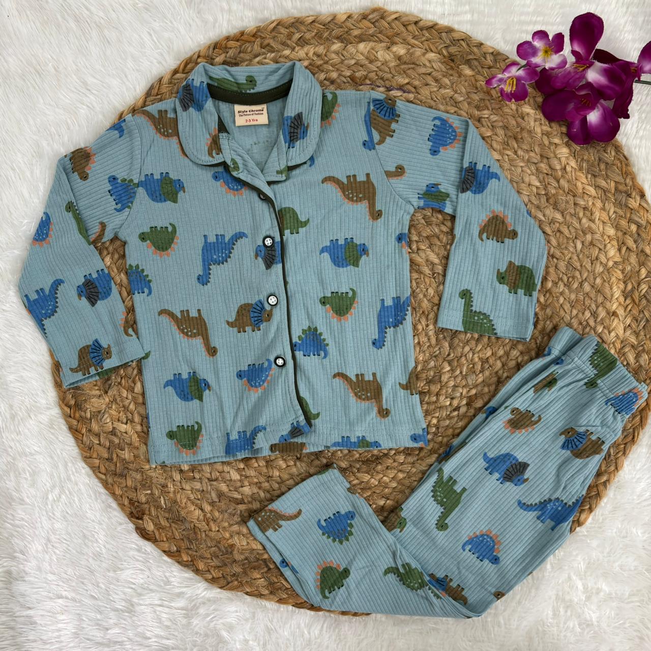 Kids Collar Night Suits KC01