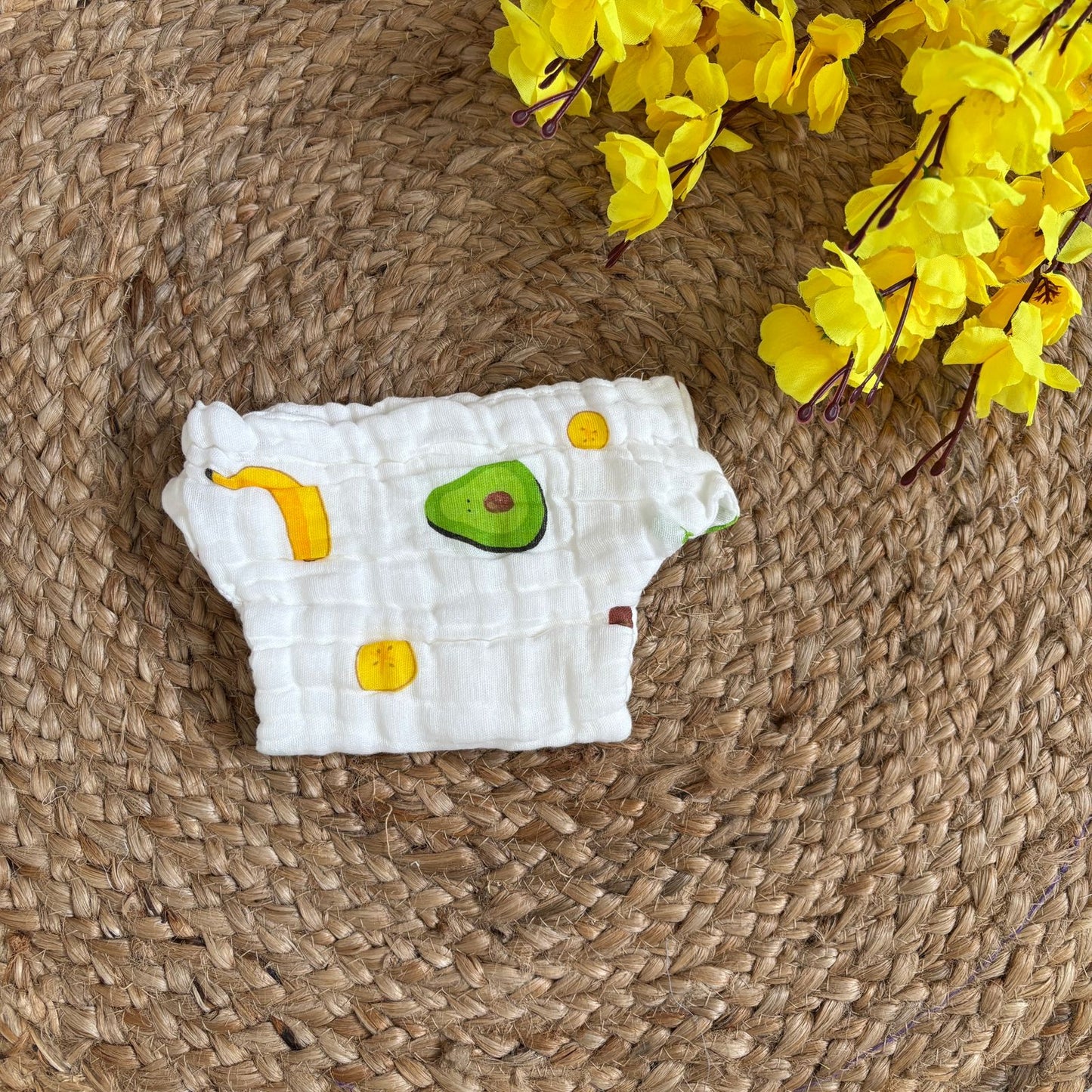 Muslin 6 layer Premium Nappy