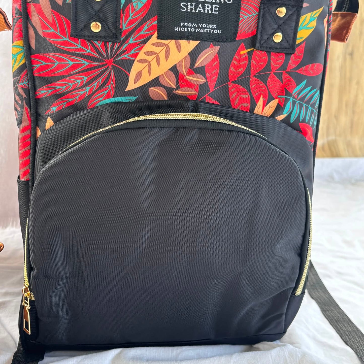 Premium Diaper Bag ( Black )