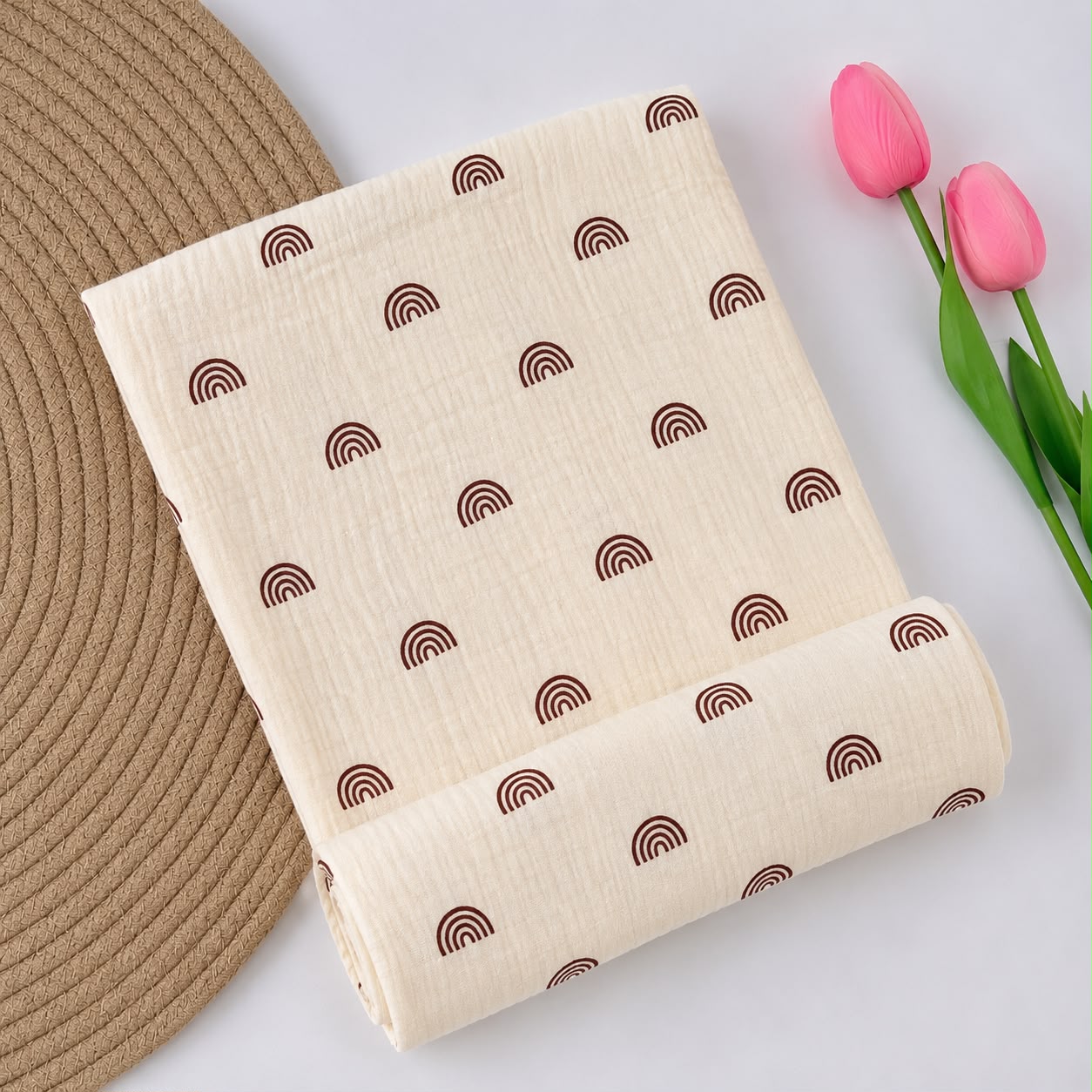 Muslin Crinkled Bath Towel MN01