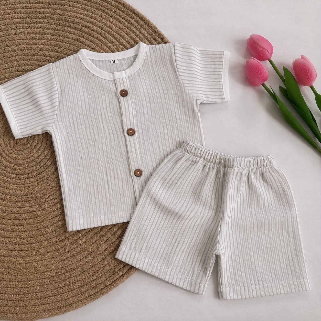 Premium Muslin co-ord set MN01