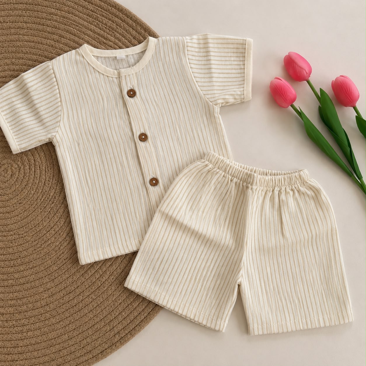 Premium Muslin co-ord set MN01