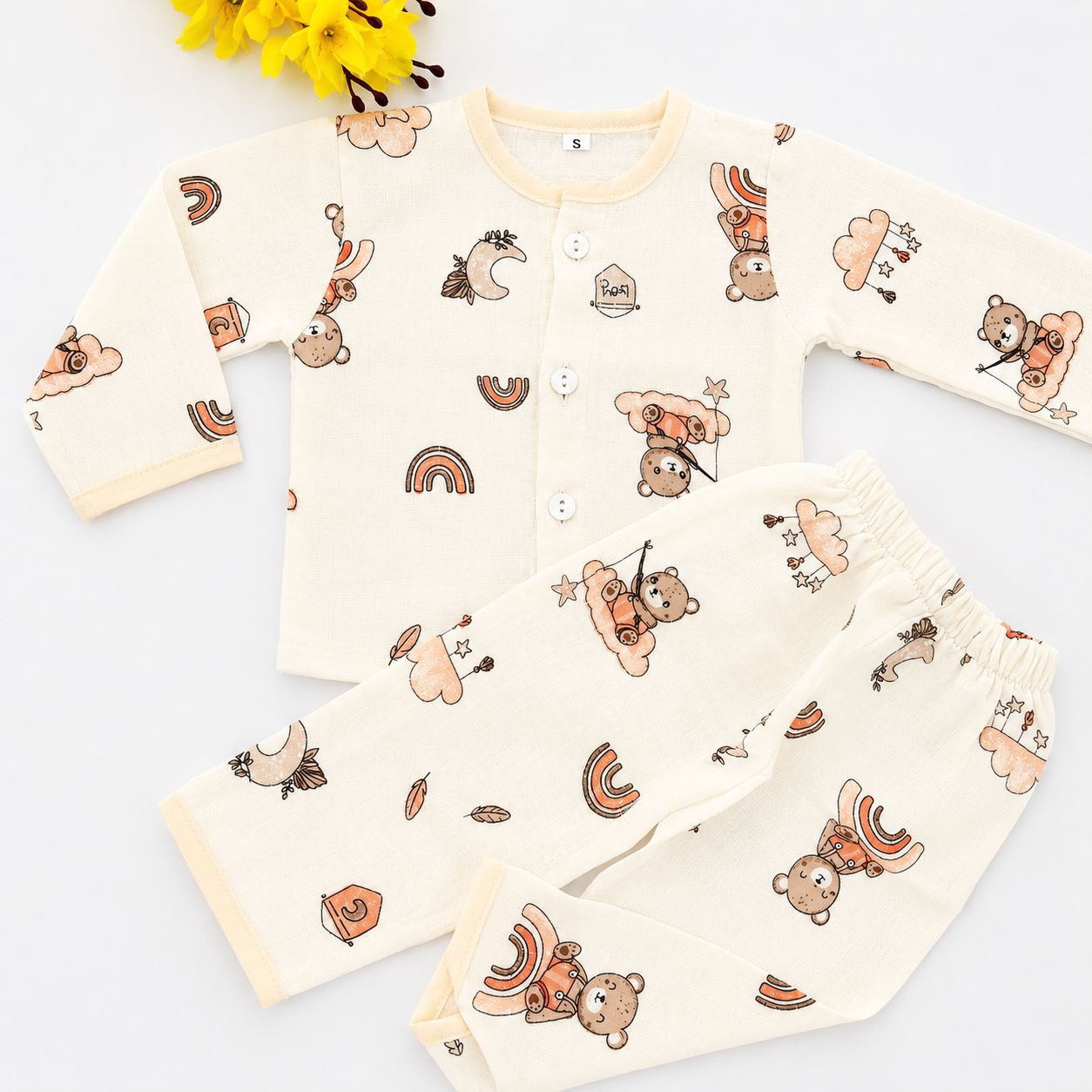 Muslin Full Sleeve Pant co-ord set DL01