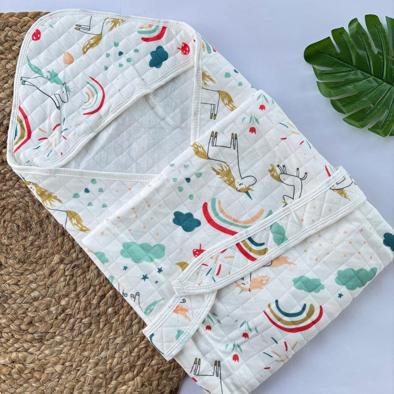 Baby Hooded Wrap / Blanket MN01