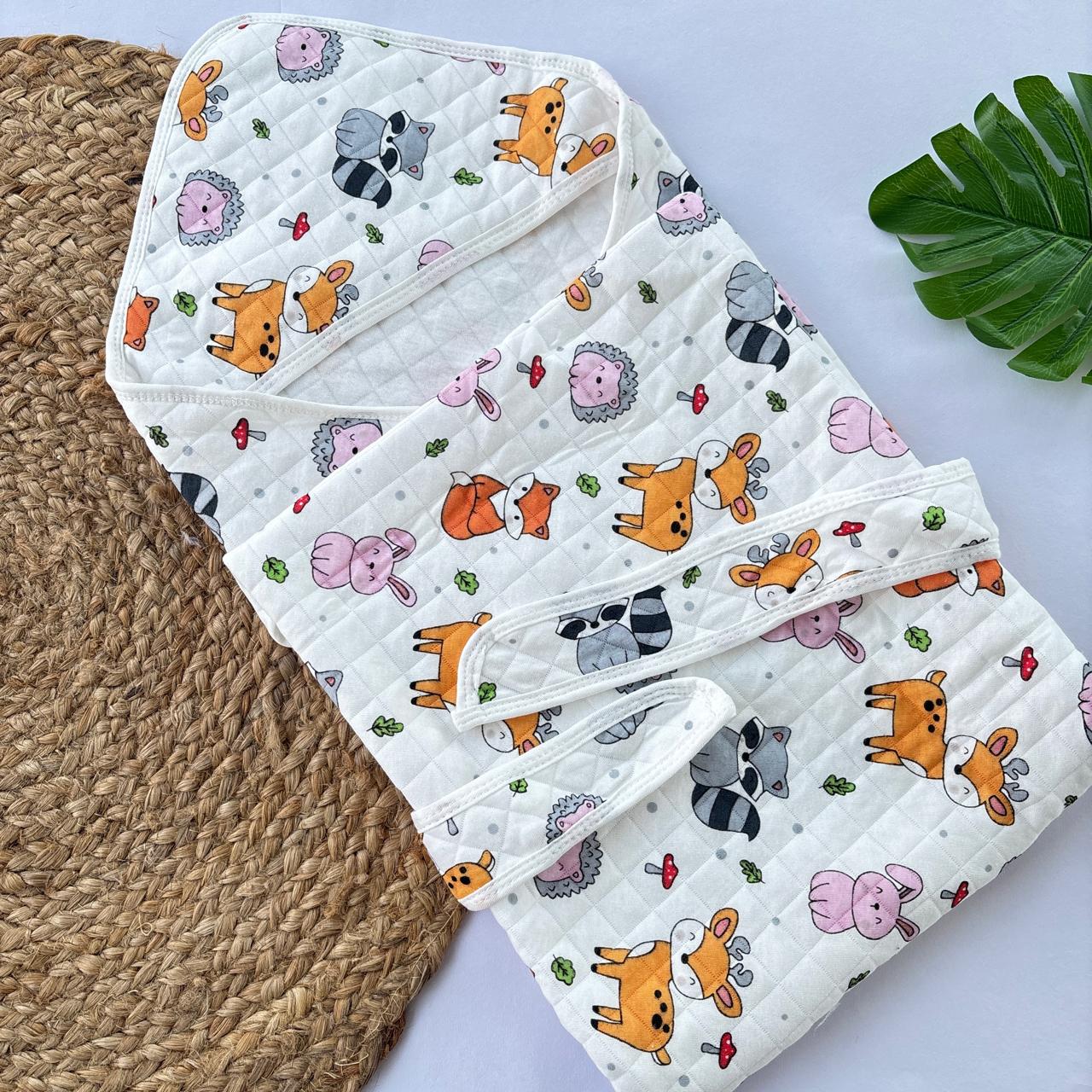 Baby Hooded Wrap / Blanket MN01