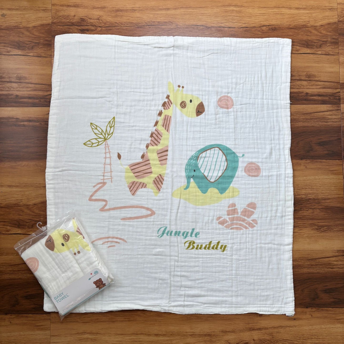 Crinkled Muslin 6 layer Blanket MN01