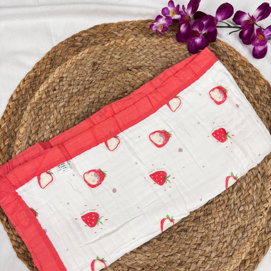 Crinkled Muslin 6 layer Blanket MN01